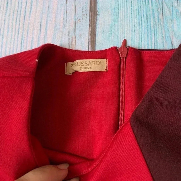 Double color trussardi jr patty dress size 14 - Picture 7 of 10